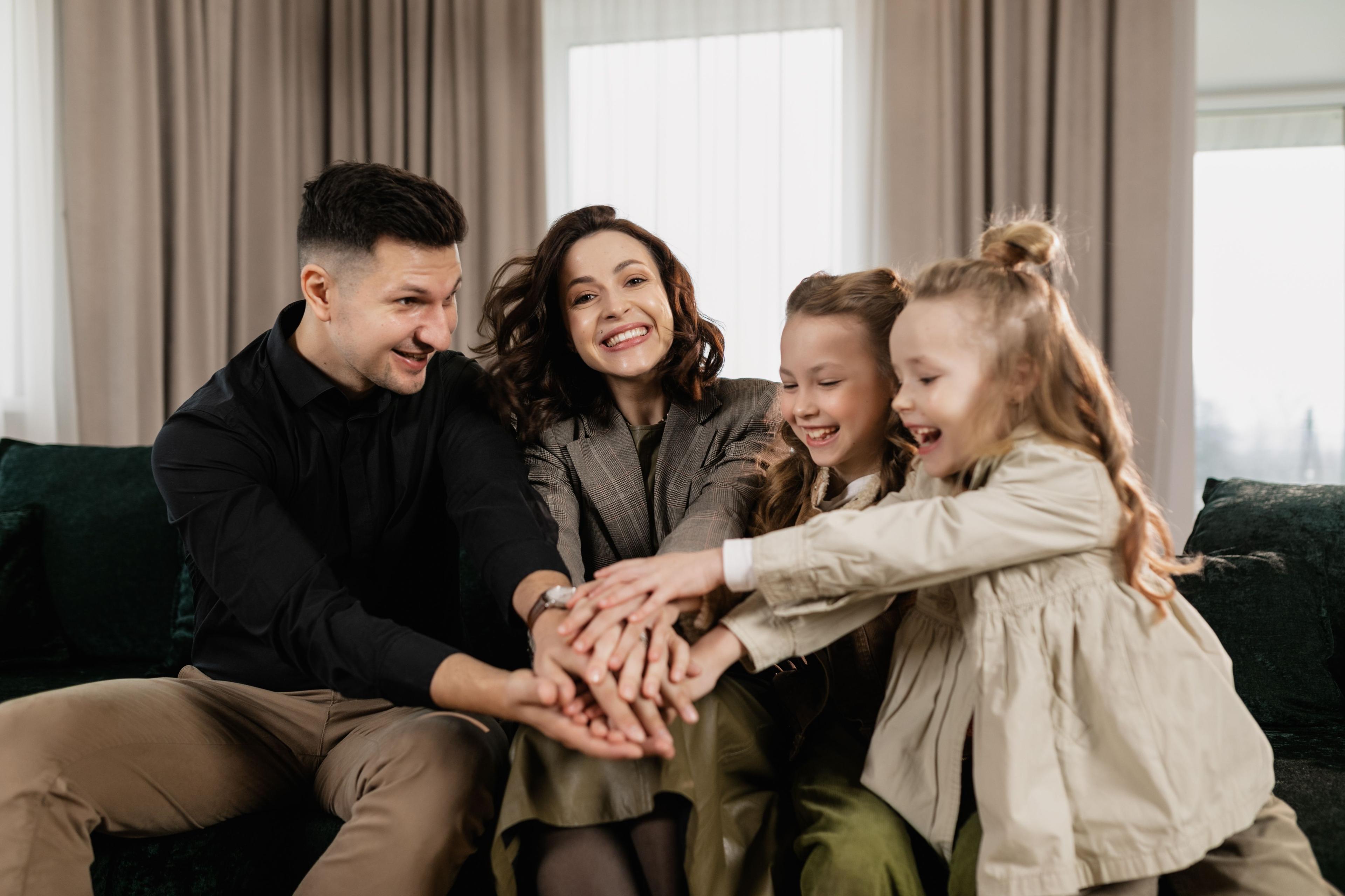 Blended family dynamics.